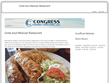 Tablet Screenshot of costaazulhuron.com